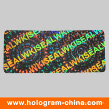 3D Tamper Proof Security Hologram Sticker